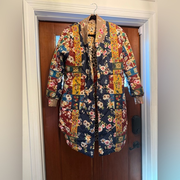 Johnny Was Puffer Jacket - Picture 2 of 7